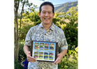 Rob Fukuzaki Holding Sponsor Plaque